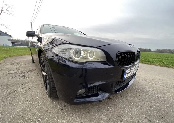 BMW Seria 5 cena 76900 przebieg: 289000, rok produkcji 2013 z Orneta małe 562